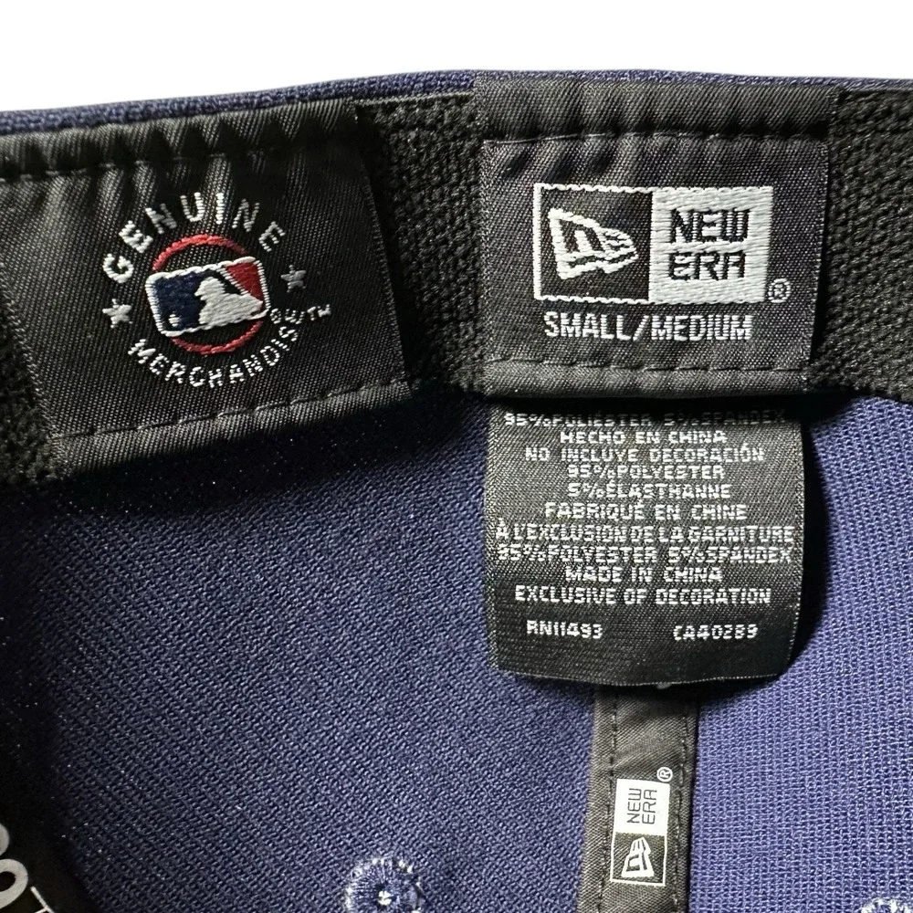 New Era Tampa Bay Rays Men's Small/Medium Baseball‎ Hat Fitted Blue